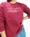 SUDADERA INHALE EXHALE BURDEOS - Imagen 2