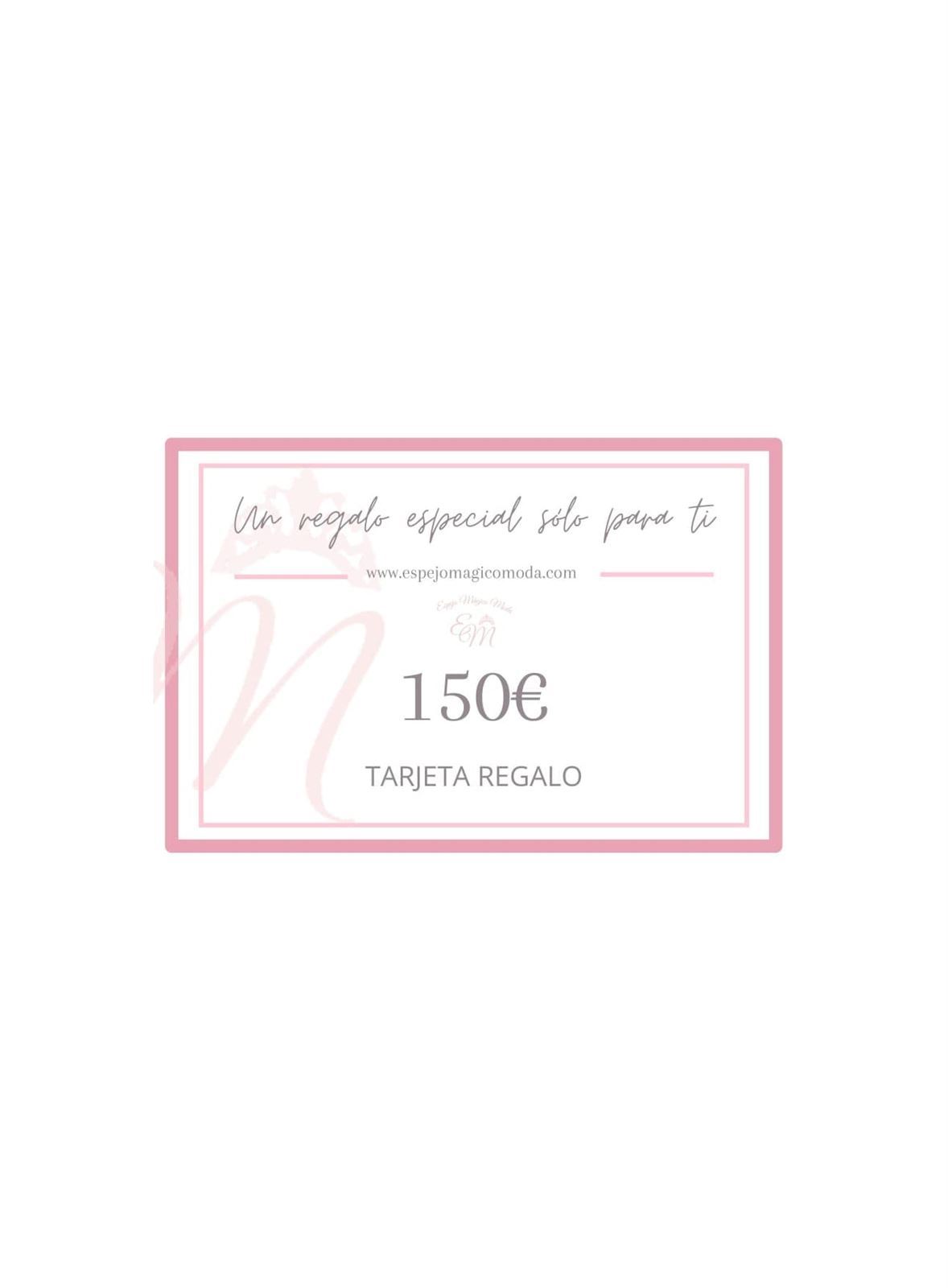 TARJETA REGALO 150€ - Imagen 1