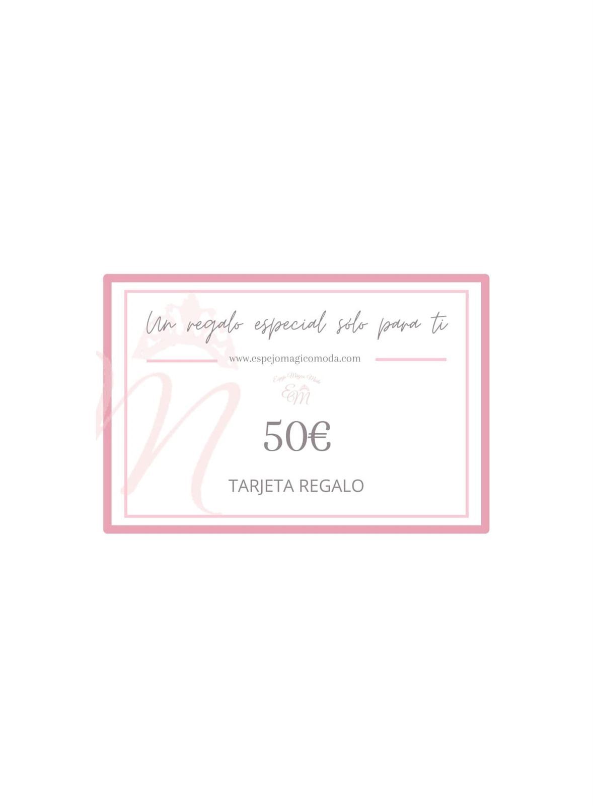 TARJETA REGALO 50€ - Imagen 1