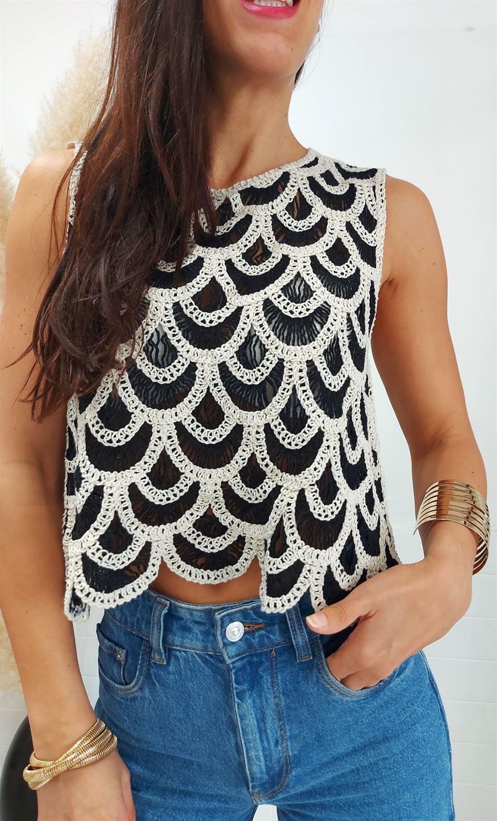TOP CROCHET - Imagen 1