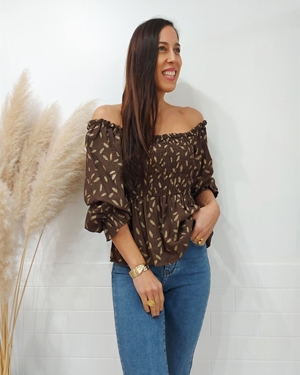 TOP GOLDEN LEAVES CHOCOLATE - Imagen 1