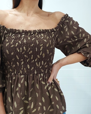 TOP GOLDEN LEAVES CHOCOLATE - Imagen 2