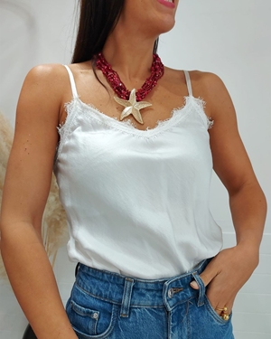 TOP LENCERO BLANCO - Imagen 2