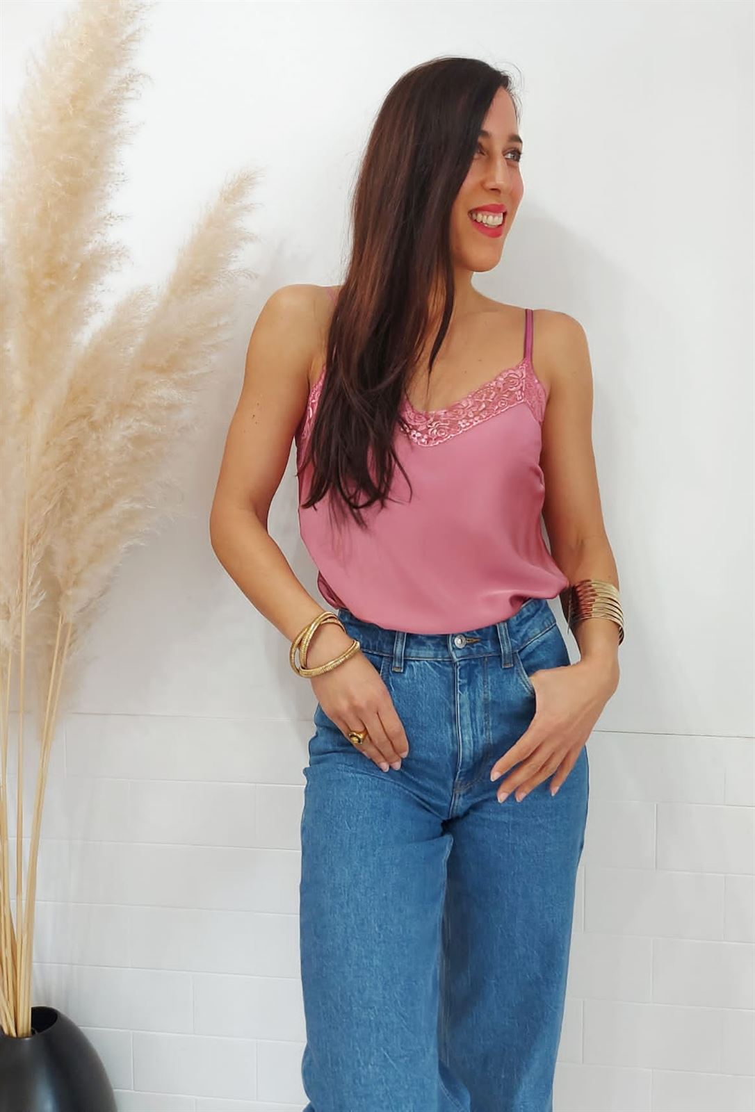 TOP LENCERO ROSA - Imagen 3