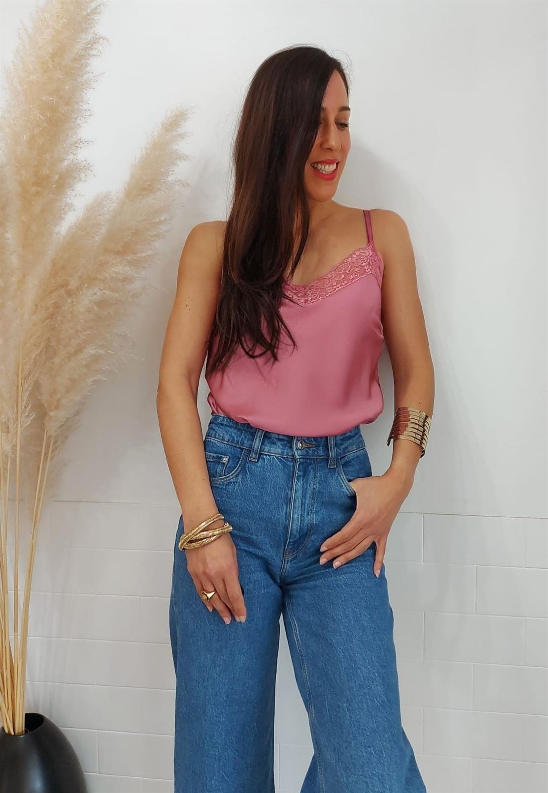 TOP LENCERO ROSA - Imagen 4