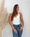 TOP LICRA BLANCO - Imagen 1