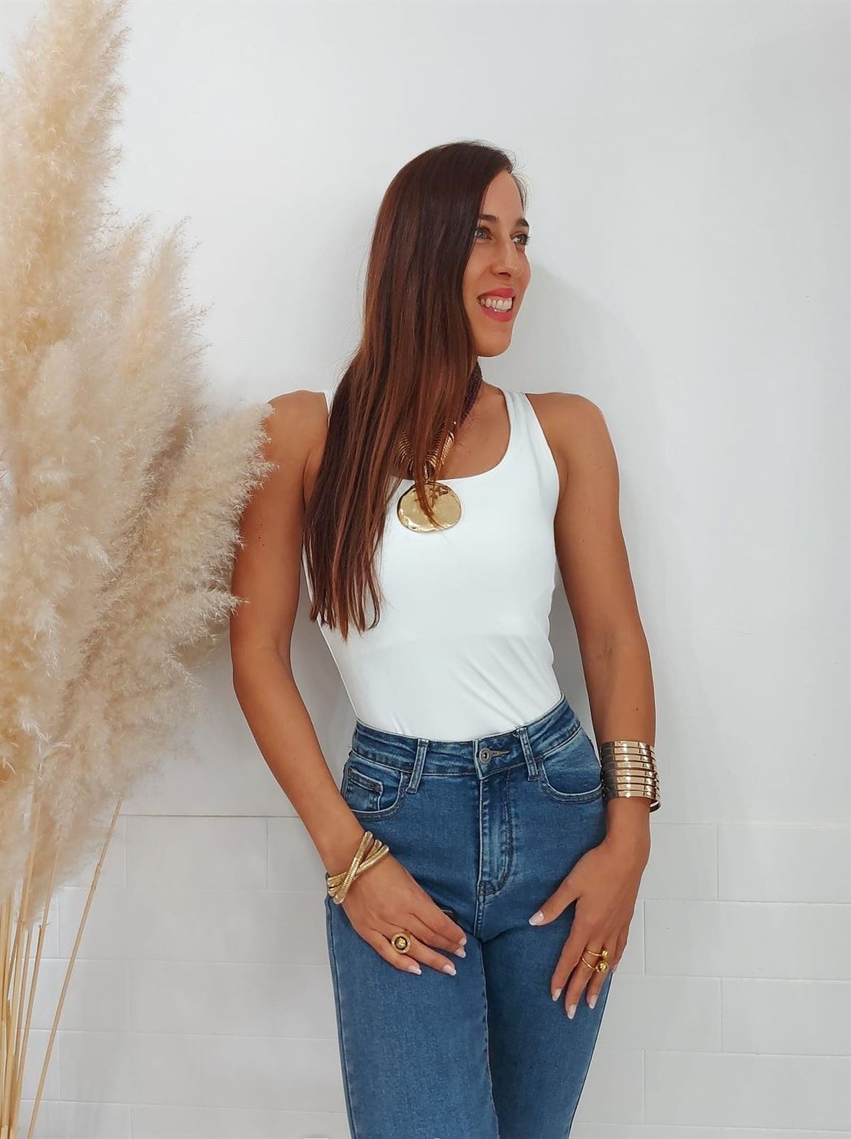 TOP LICRA BLANCO - Imagen 3