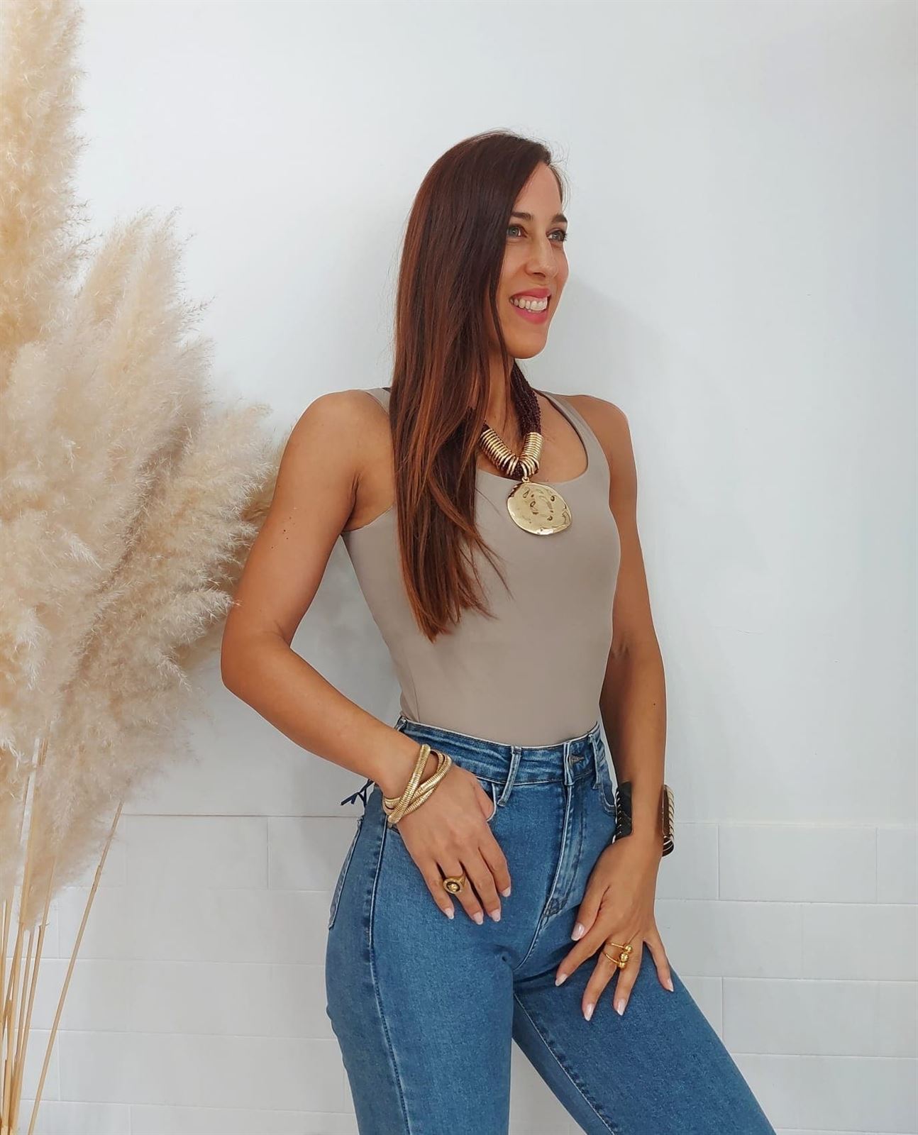 TOP LICRA CAMEL - Imagen 1