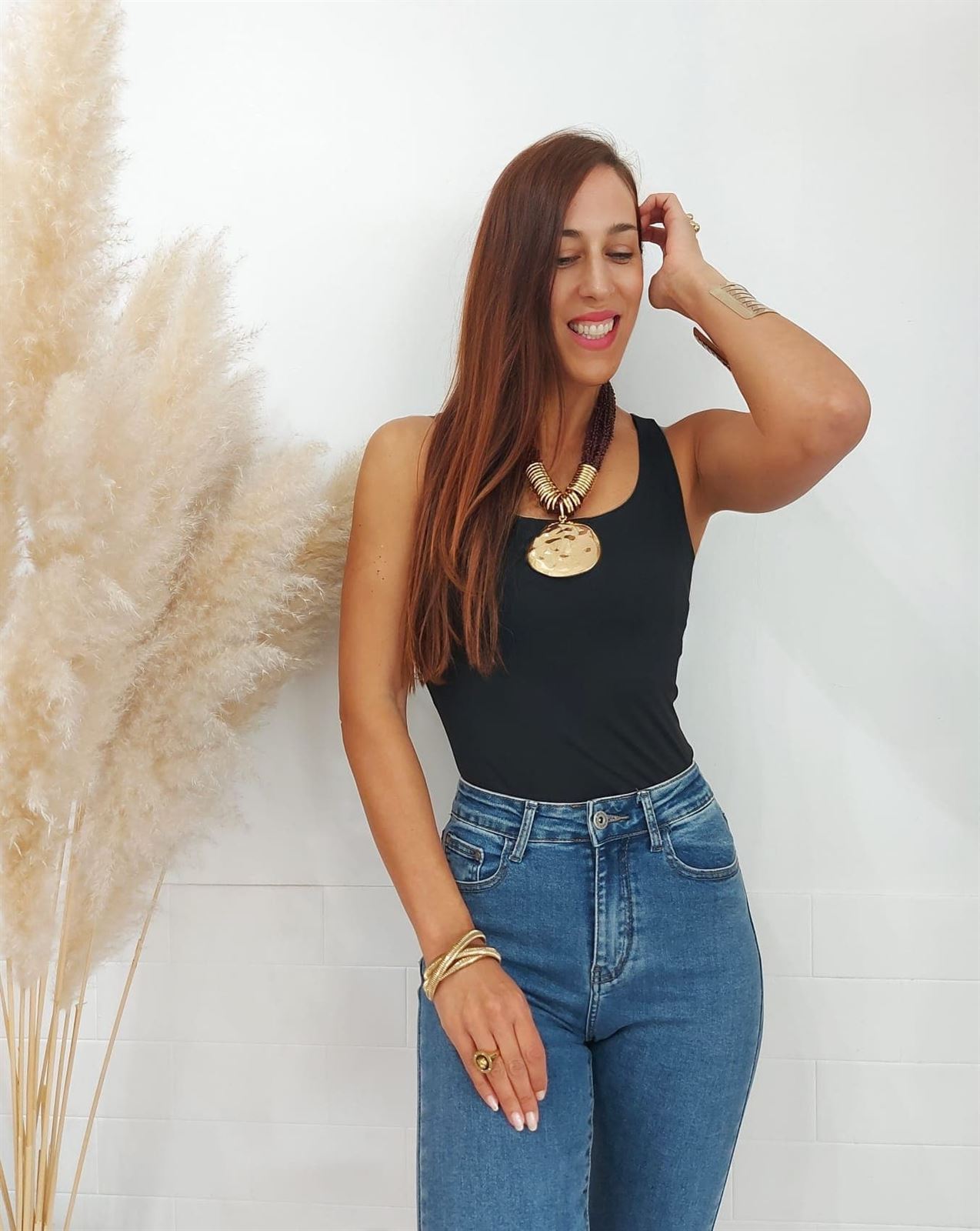 TOP LICRA NEGRO - Imagen 1