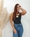 TOP LICRA NEGRO - Imagen 1