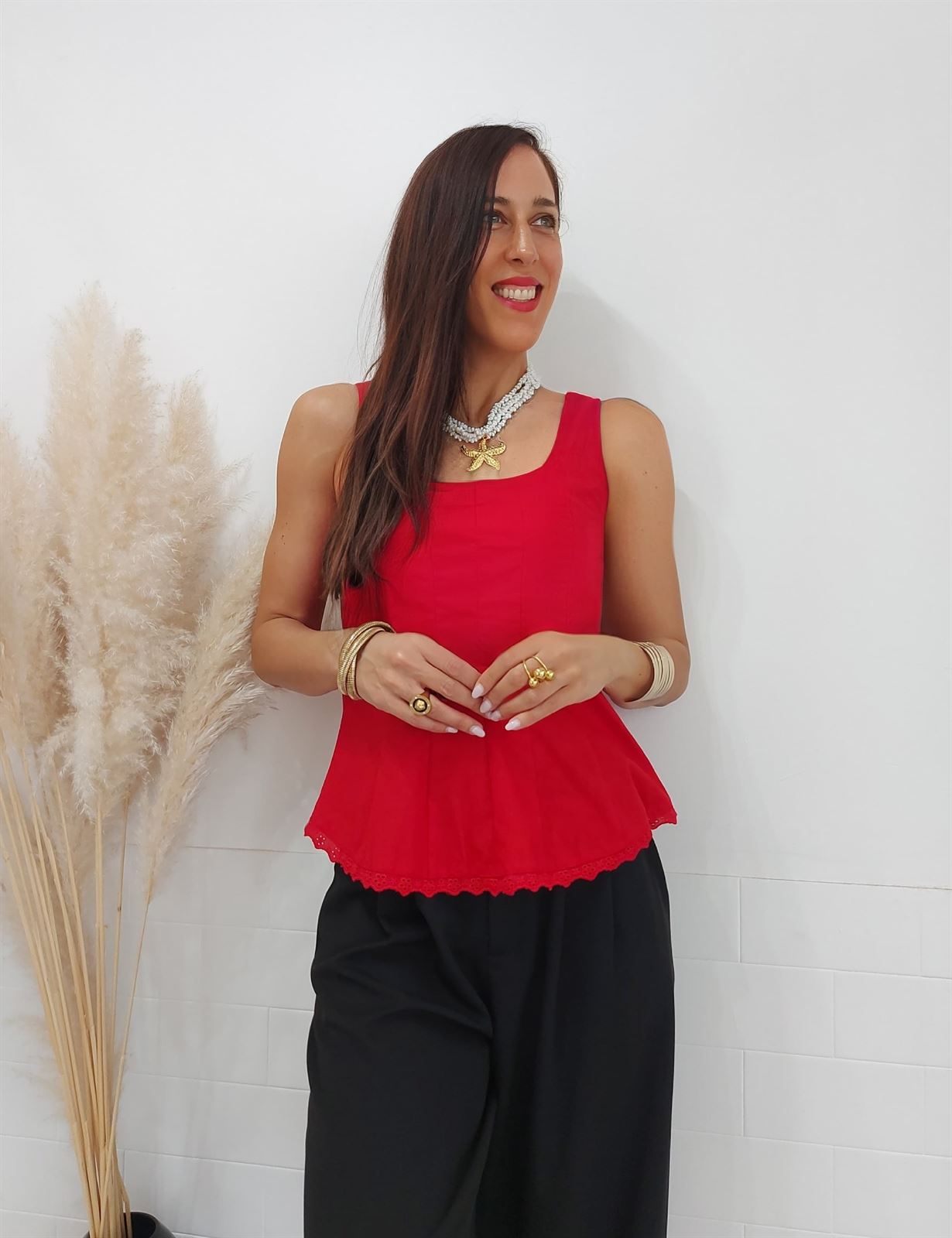 TOP ROJO - Imagen 1