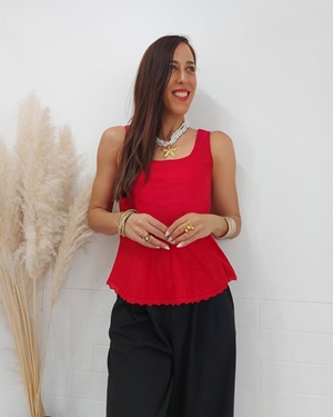 TOP ROJO - Imagen 1