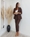 TRAJE GRETA CHOCOLATE - Imagen 1