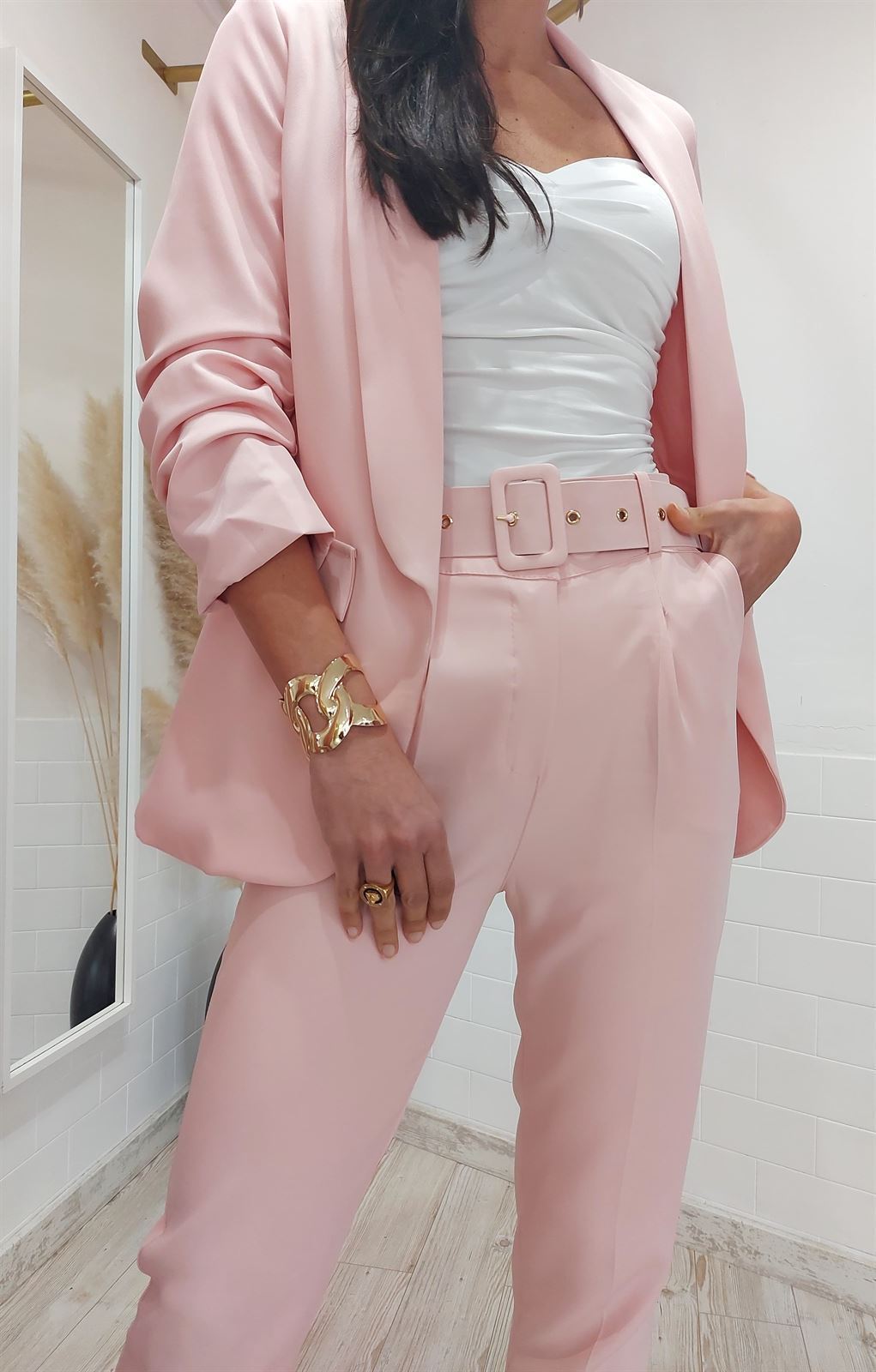 TRAJE GRETA ROSA - Imagen 2