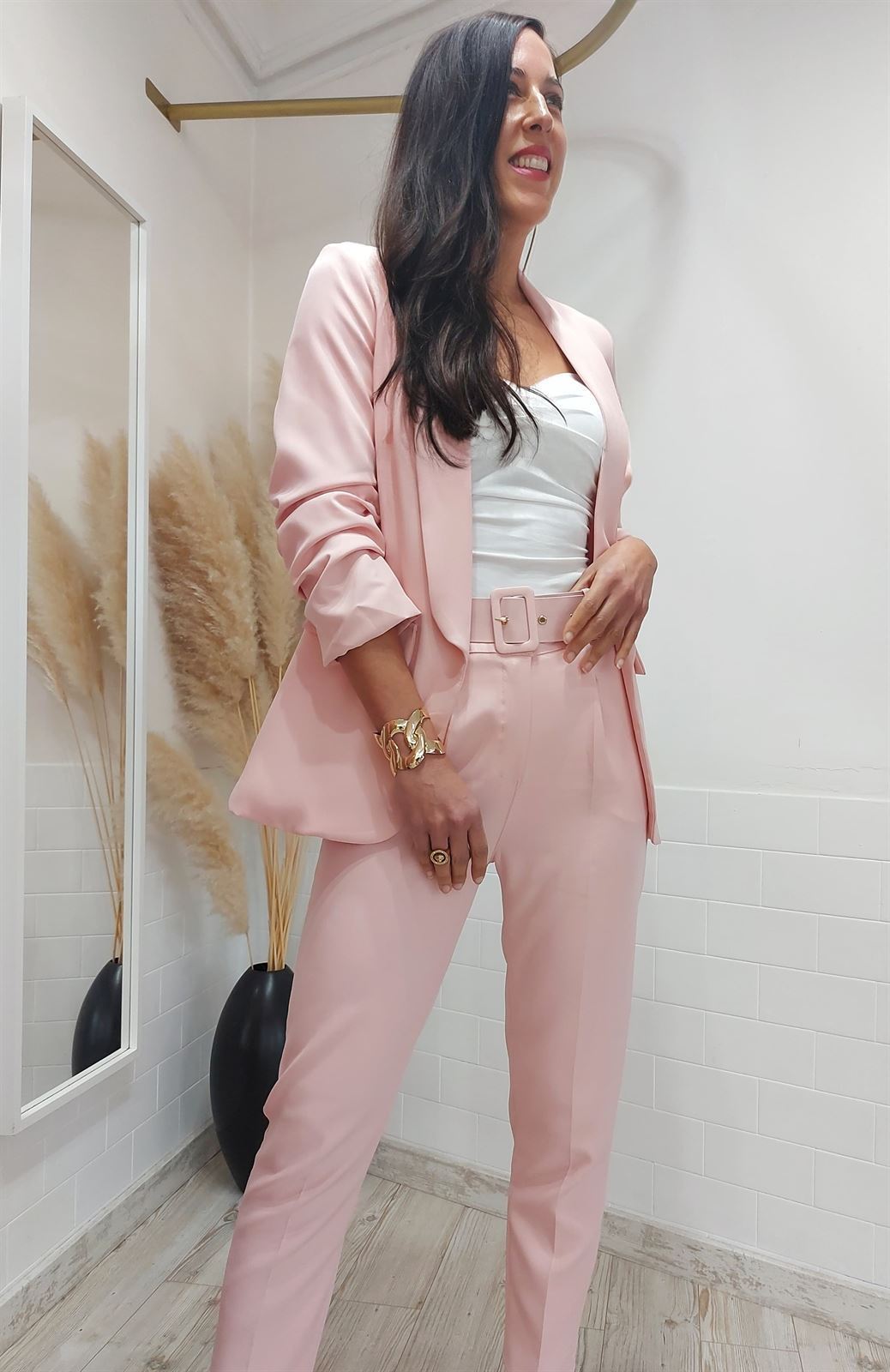 TRAJE GRETA ROSA - Imagen 3
