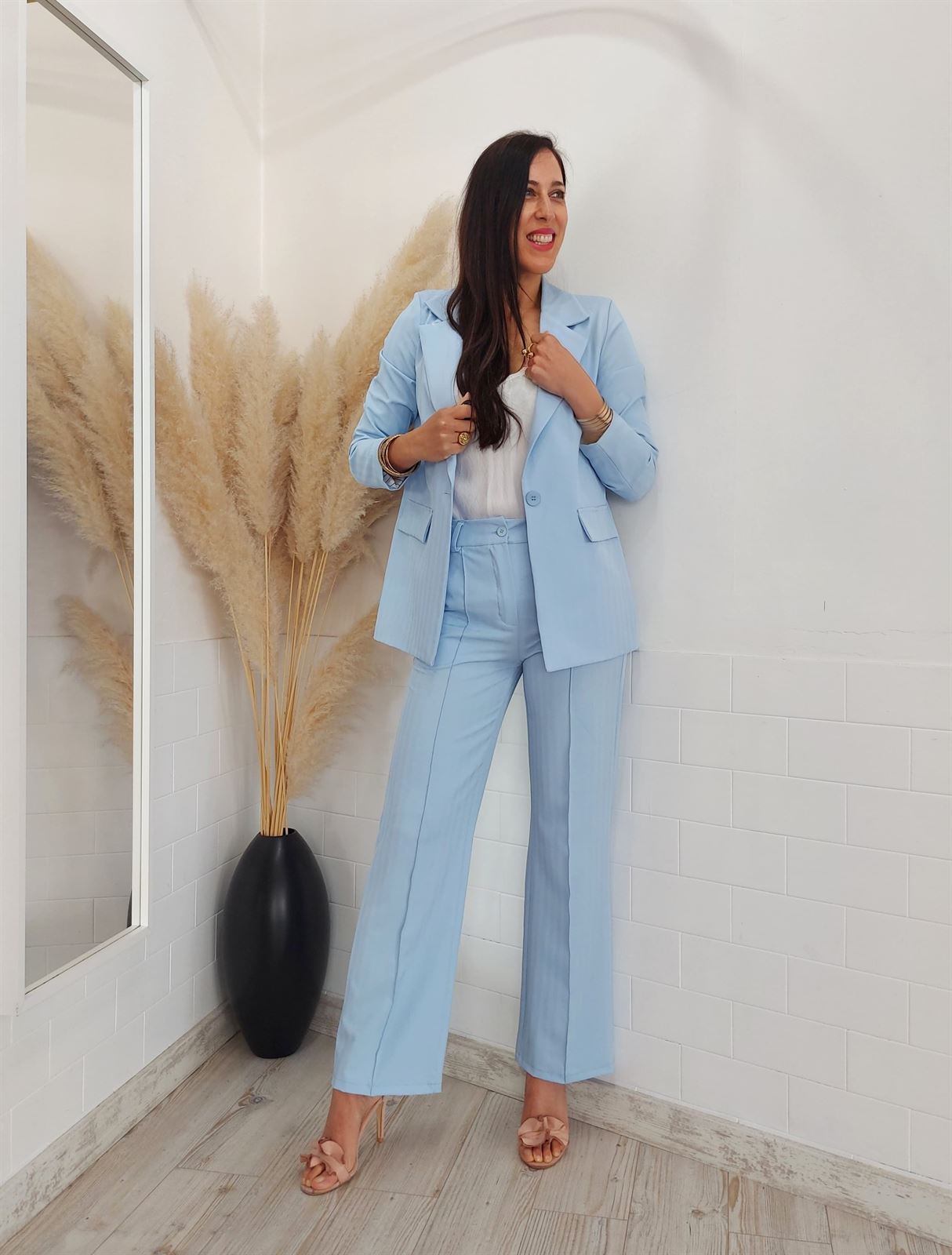 TRAJE MERIDA CELESTE - Imagen 1