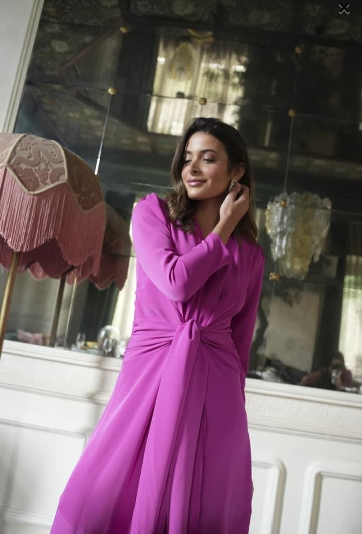 VESTIDO AGATA BUGANVILLA - Imagen 4