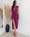 VESTIDO AINHOA BUGANVILLA - Imagen 1
