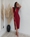 VESTIDO AINHOA BURDEOS - Imagen 1