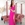VESTIDO ALDARA FUCSIA - Imagen 1