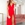VESTIDO ALDARA ROJO - Imagen 1
