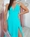 VESTIDO ALDARA TURQUESA - Imagen 2