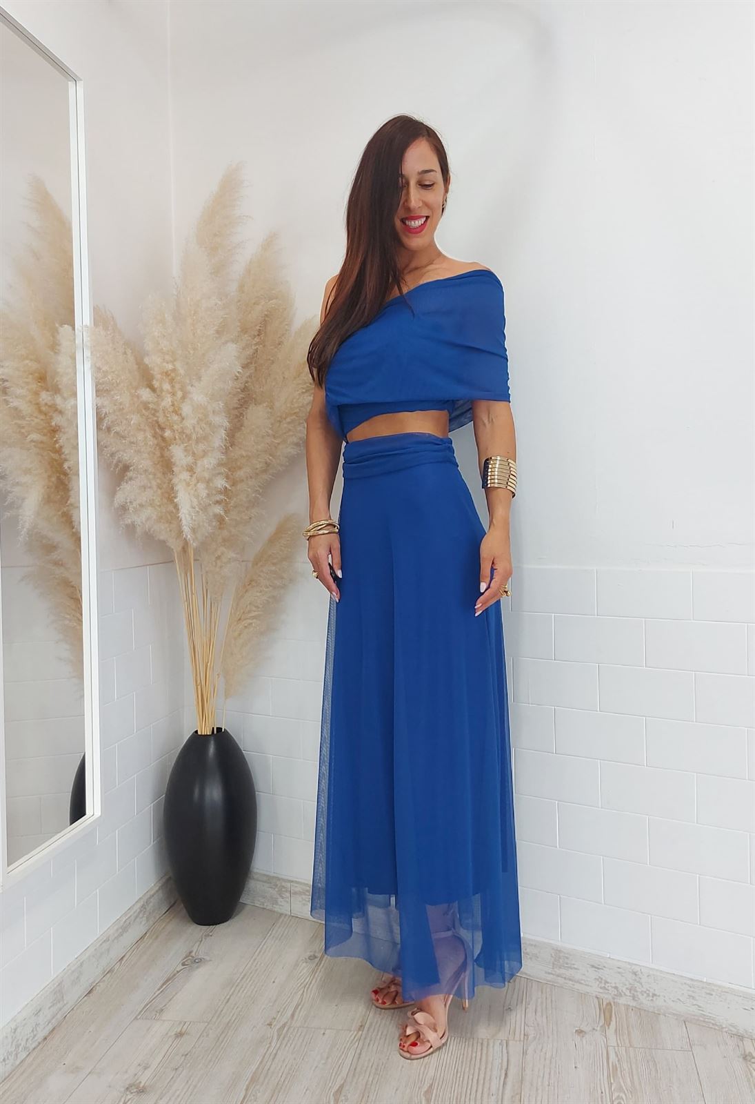 VESTIDO ANKARA TUL KLEIN - Imagen 2