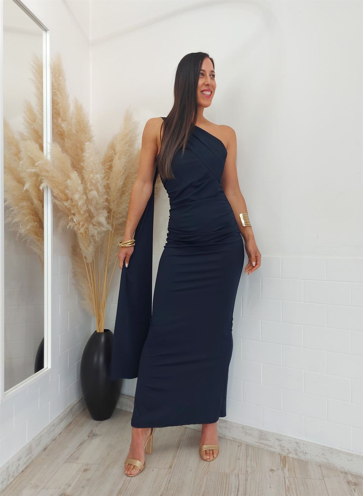 VESTIDO AUDREY MARINO - Imagen 1