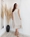 VESTIDO BEIGE VOLANTE - Imagen 1