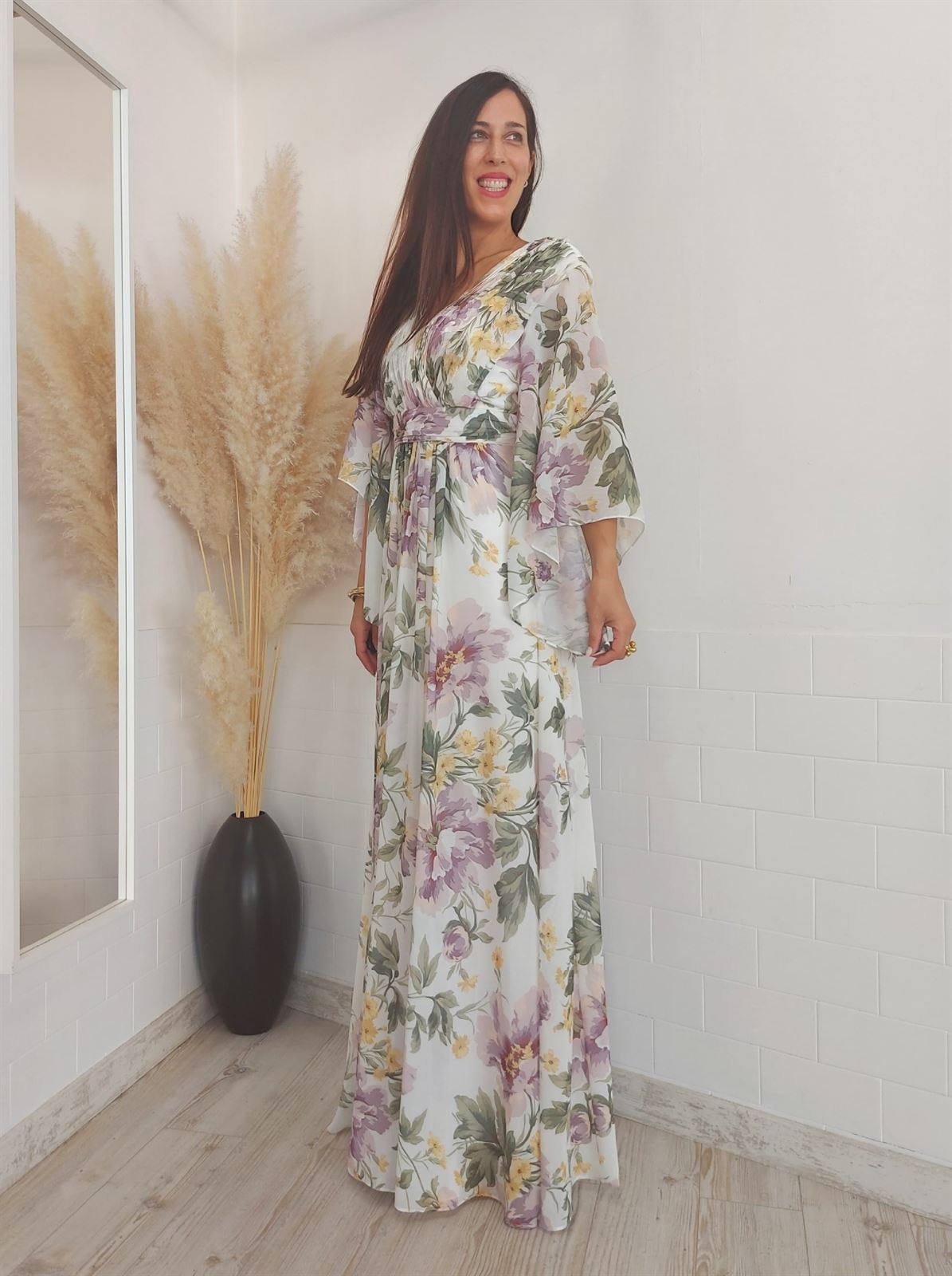 VESTIDO BETANIA MANGA - Imagen 3