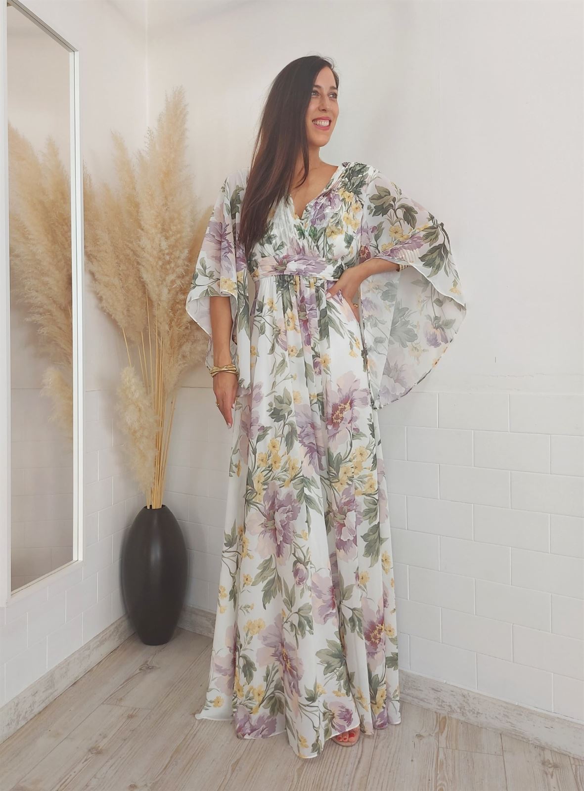 VESTIDO BETANIA MANGA - Imagen 4