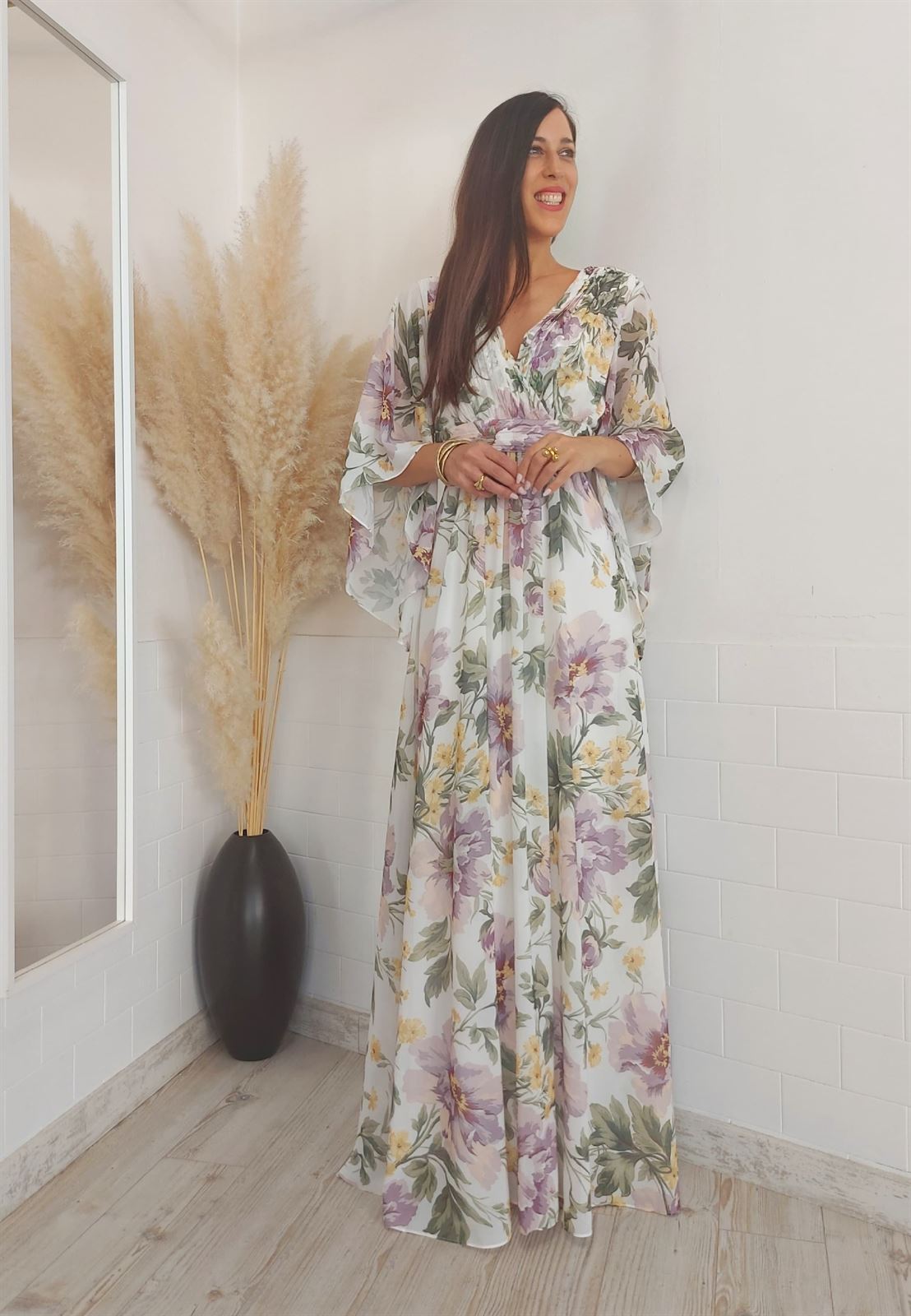 VESTIDO BETANIA MANGA - Imagen 5