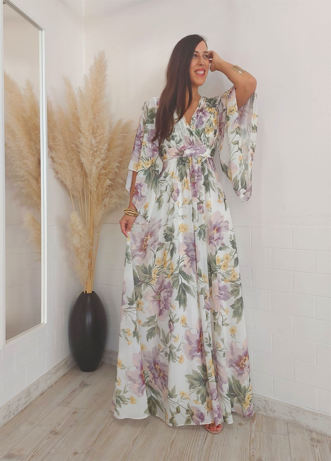 VESTIDO BETANIA MANGA - Imagen 6