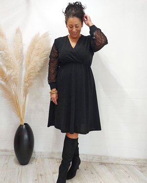 VESTIDO BLACK SHINE - Imagen 1