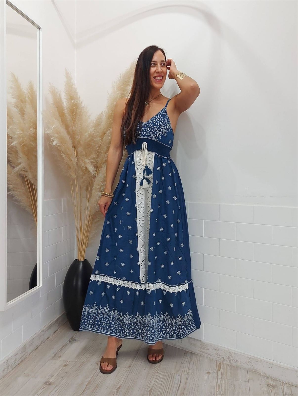 VESTIDO BOHO DENIM - Imagen 4