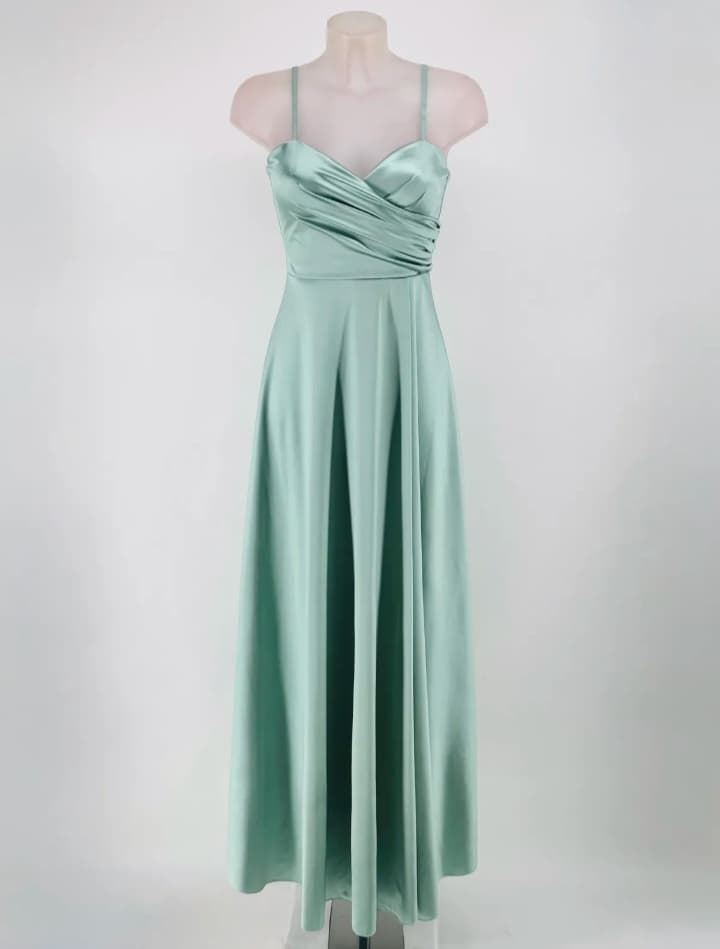 VESTIDO CAMPELLO VERDE MENTA - Imagen 1