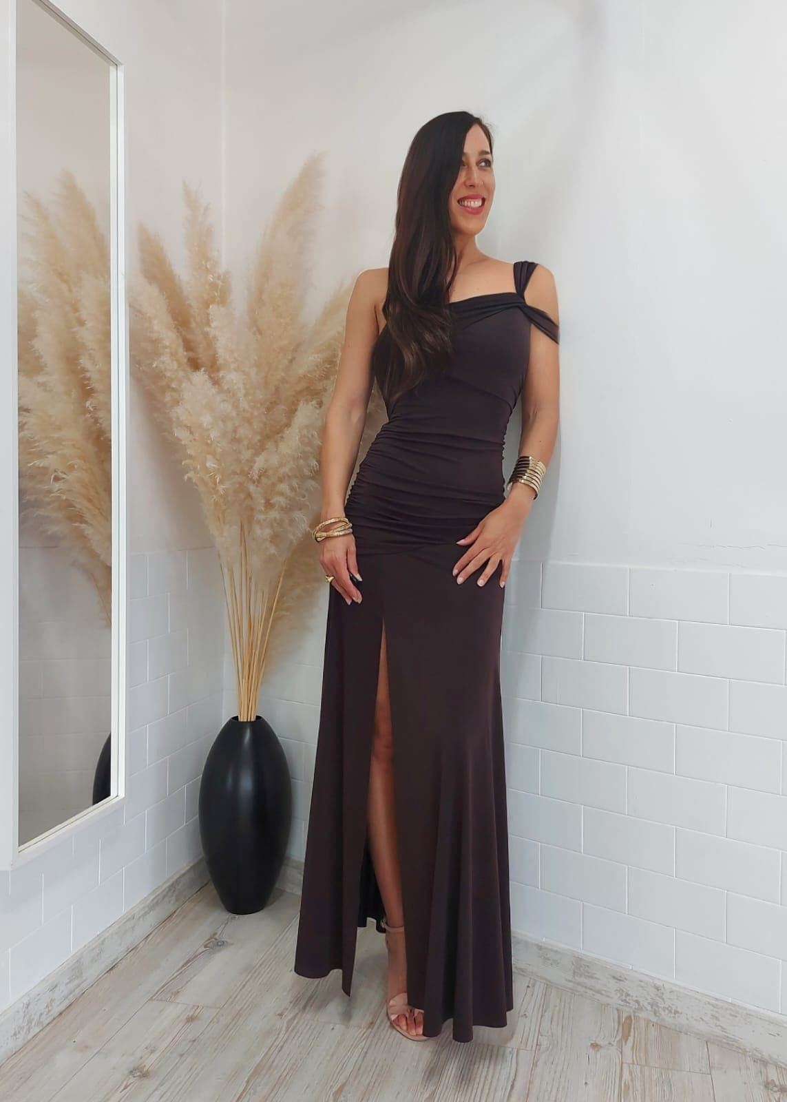 VESTIDO CHOCOLATE - Imagen 6