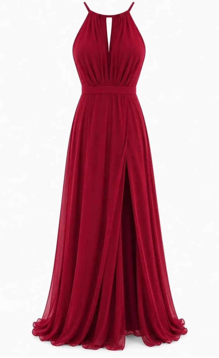 VESTIDO CLEO CEREZA - Imagen 1