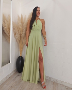 VESTIDO CLEO VERDE - Imagen 1