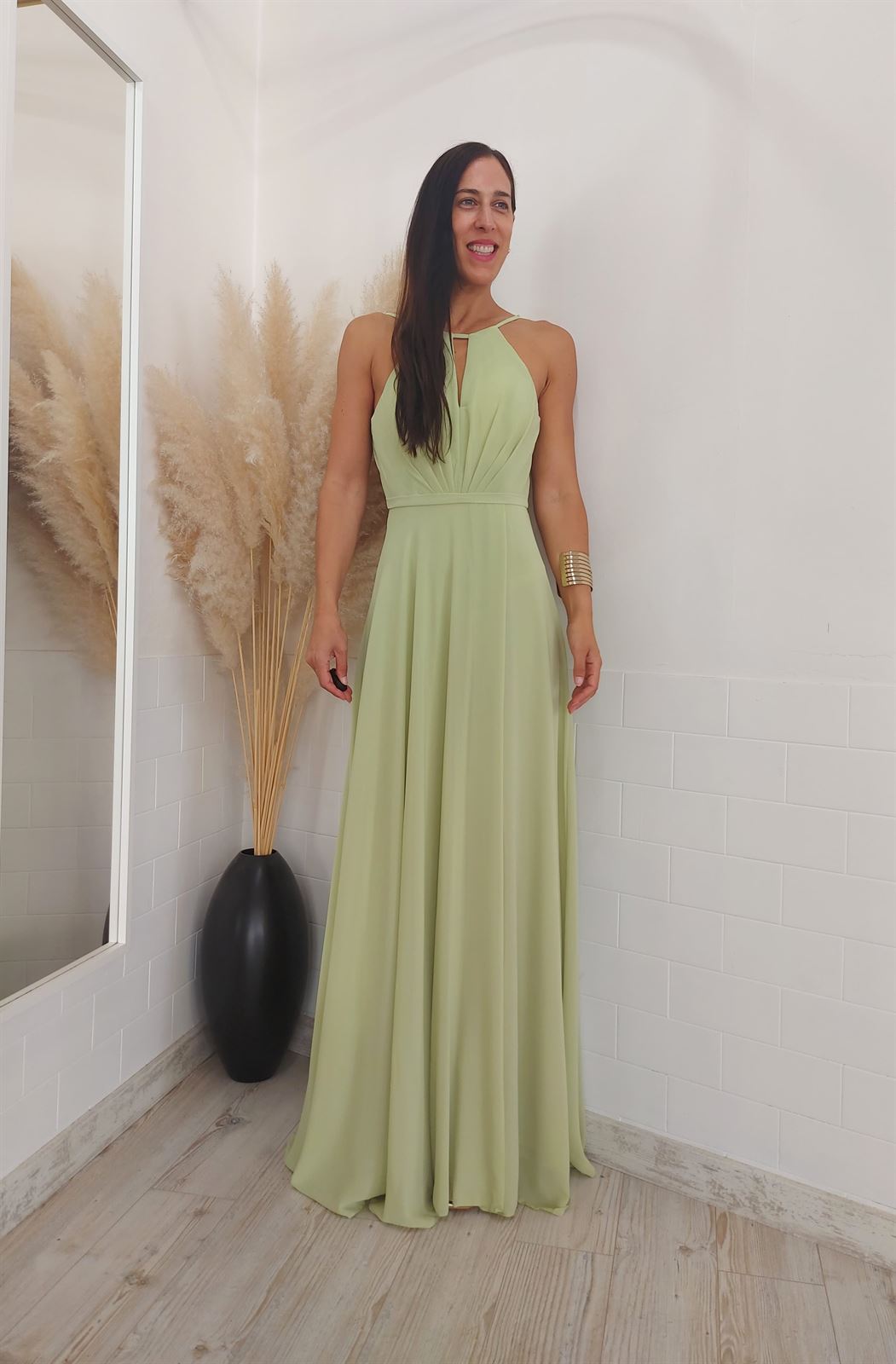 VESTIDO CLEO VERDE - Imagen 3