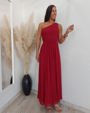 VESTIDO DIANA BURDEOS - Imagen 2