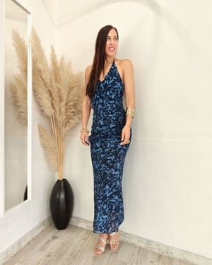 VESTIDO ECLIPSE AZUL - Imagen 1