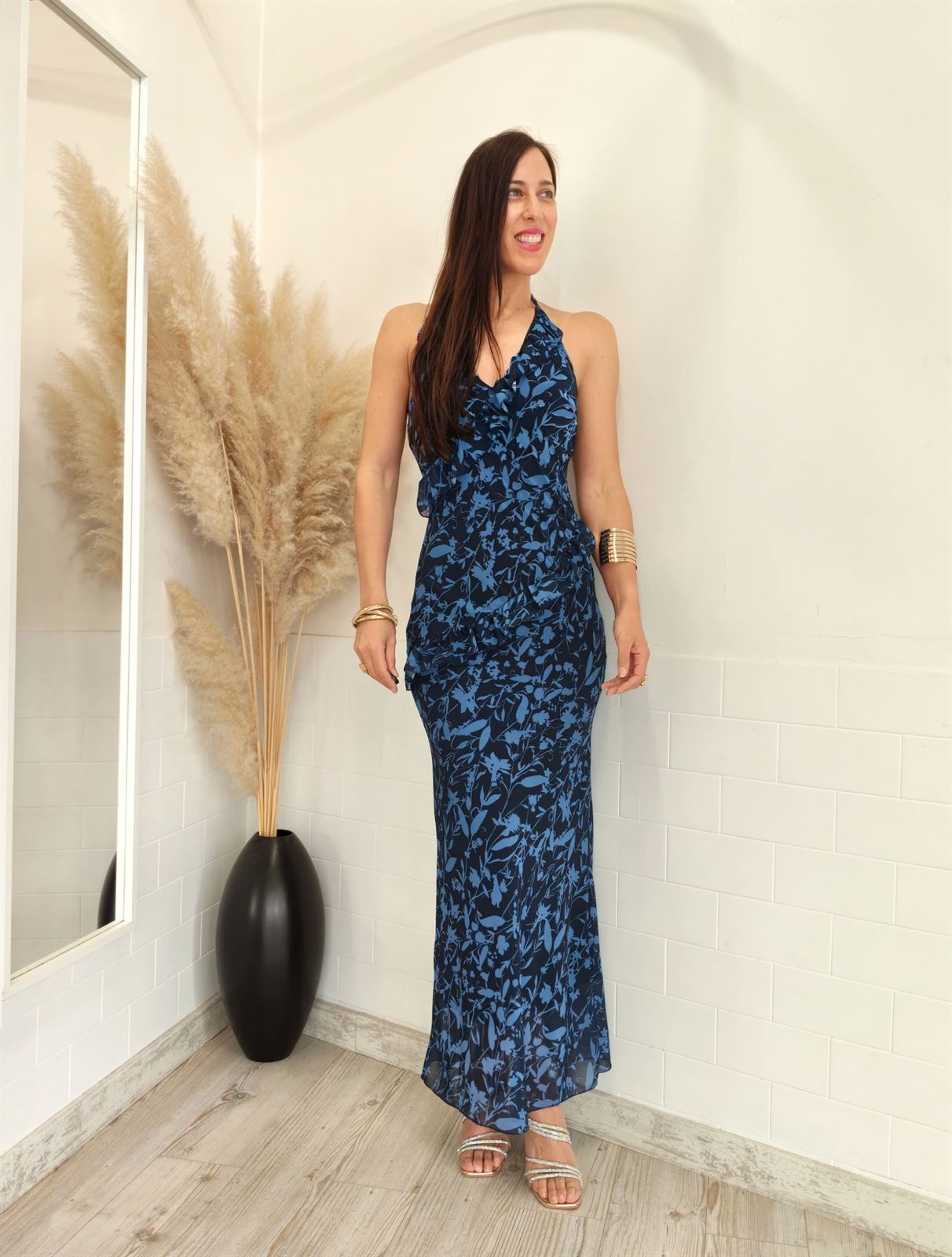 VESTIDO ECLIPSE AZUL - Imagen 4