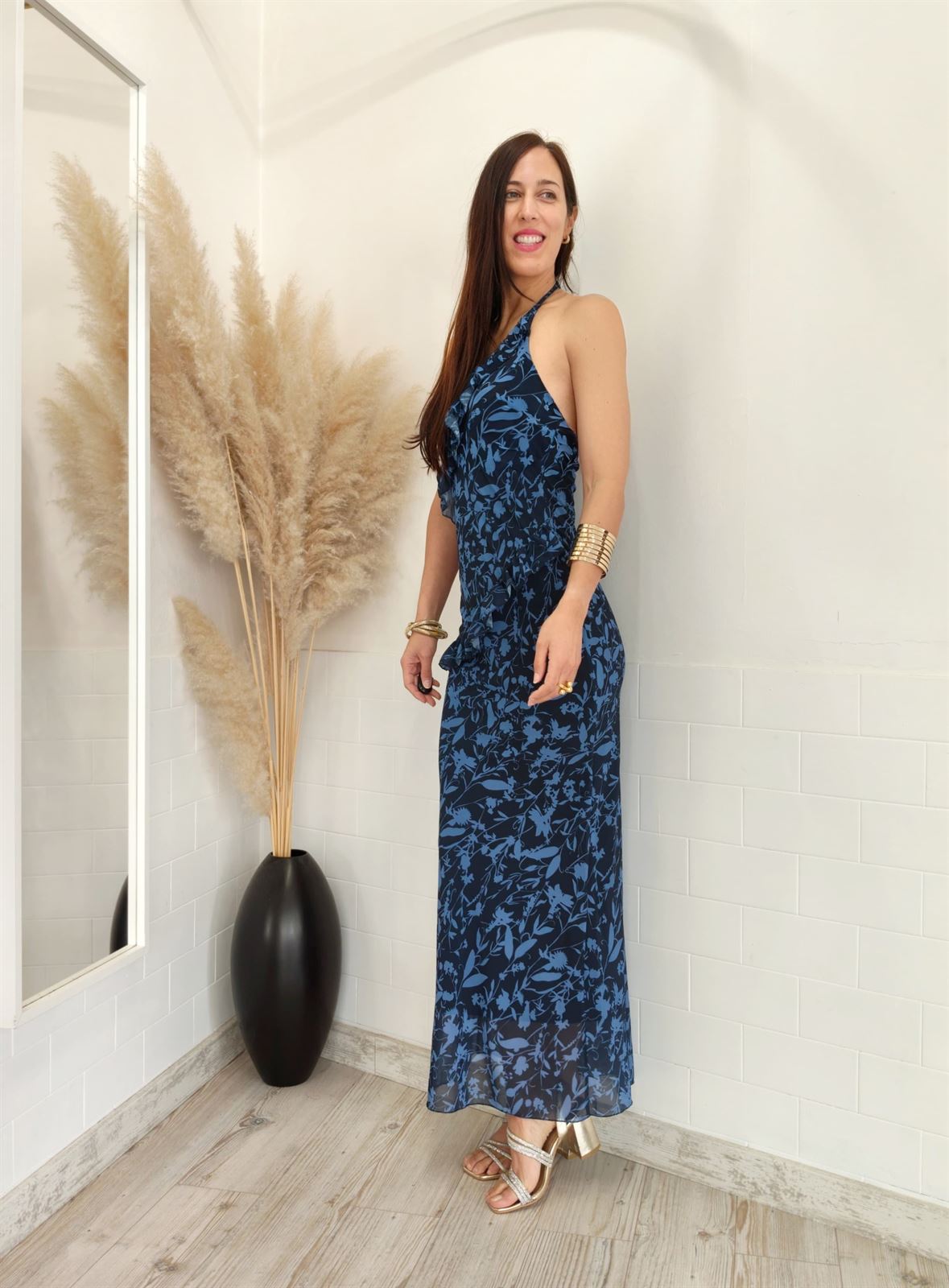 VESTIDO ECLIPSE AZUL - Imagen 6