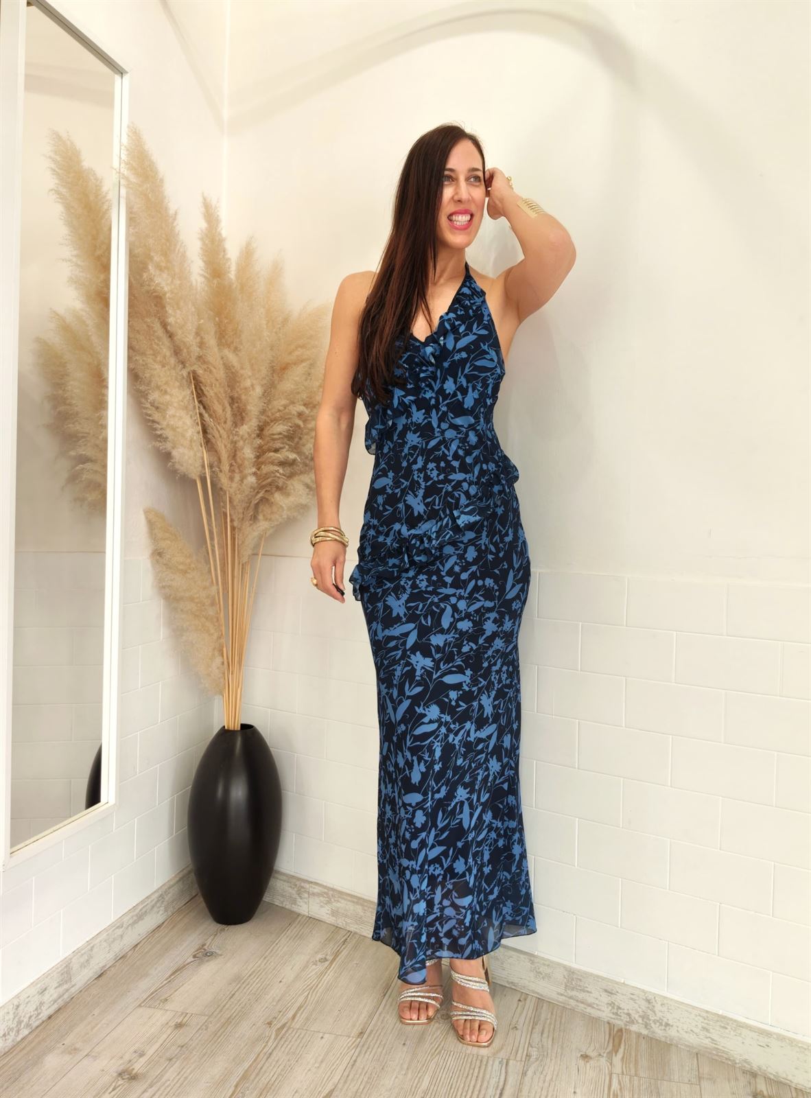 VESTIDO ECLIPSE AZUL - Imagen 7