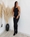 VESTIDO ENCAJE NEGRO - Imagen 1