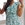 VESTIDO ESTAMPADO DOBLE VOLANTE AZUL - Imagen 2