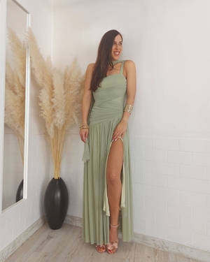 VESTIDO FANI VERDE - Imagen 1