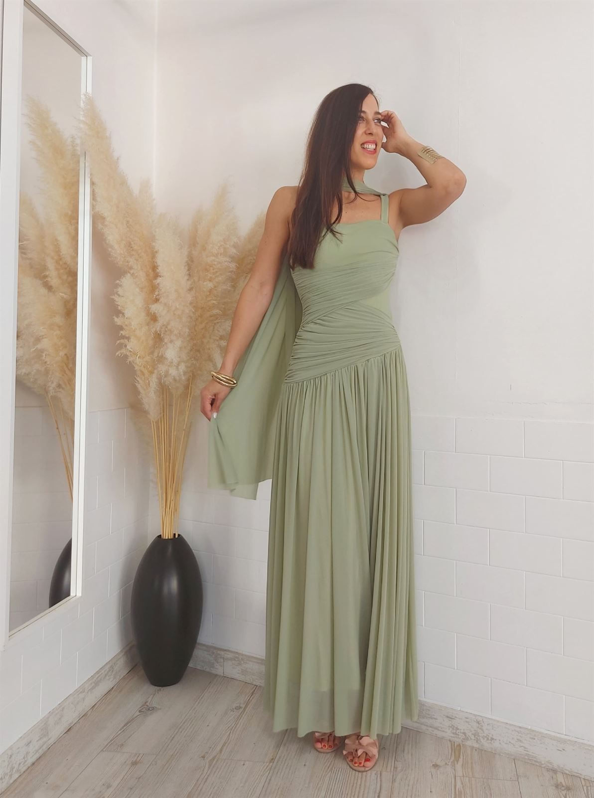 VESTIDO FANI VERDE - Imagen 5