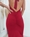 VESTIDO HALTER BURDEOS - Imagen 2